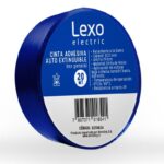 Cinta aislante PVC azul 19mm, 20mts