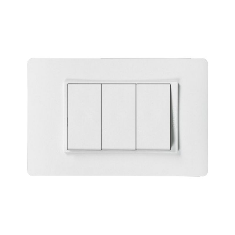 xr:d:DAFfJ2ypMbA:55,j:2673071369,t:23041317 Interruptor triple (9/32) 10A Bticino Luzica ref. PU1300 - Image 1