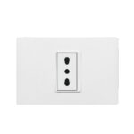 Toma de corriente  2P+T 10A y 16A  Bticino Luzica ref. PU1180