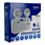 Lampara de Emergencia Led 6500K Recargable Lexo - Image 3